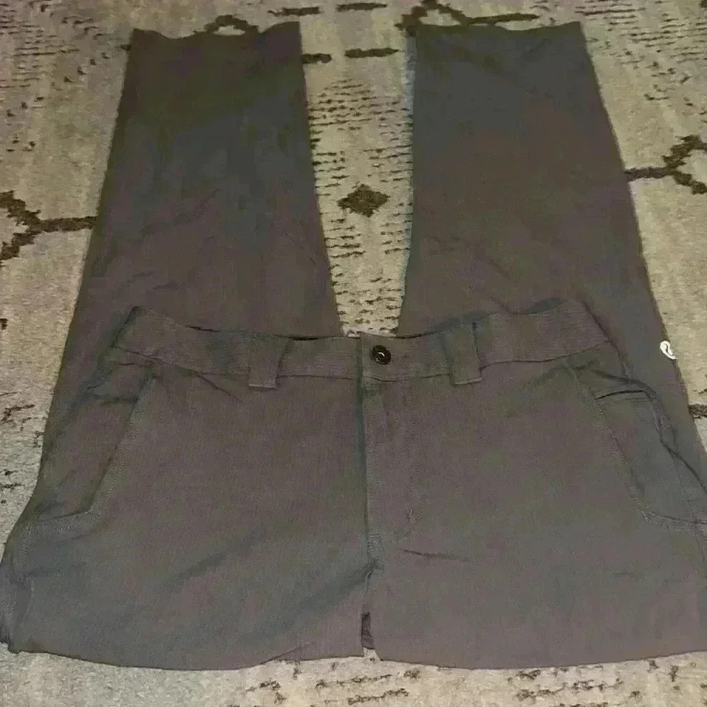 Mens Lululemon Work To Play Pant II Pinstripe‎ Gray Size 36x33